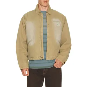 Museum of Peace and Quiet Utility Canvas Jacket in Tan