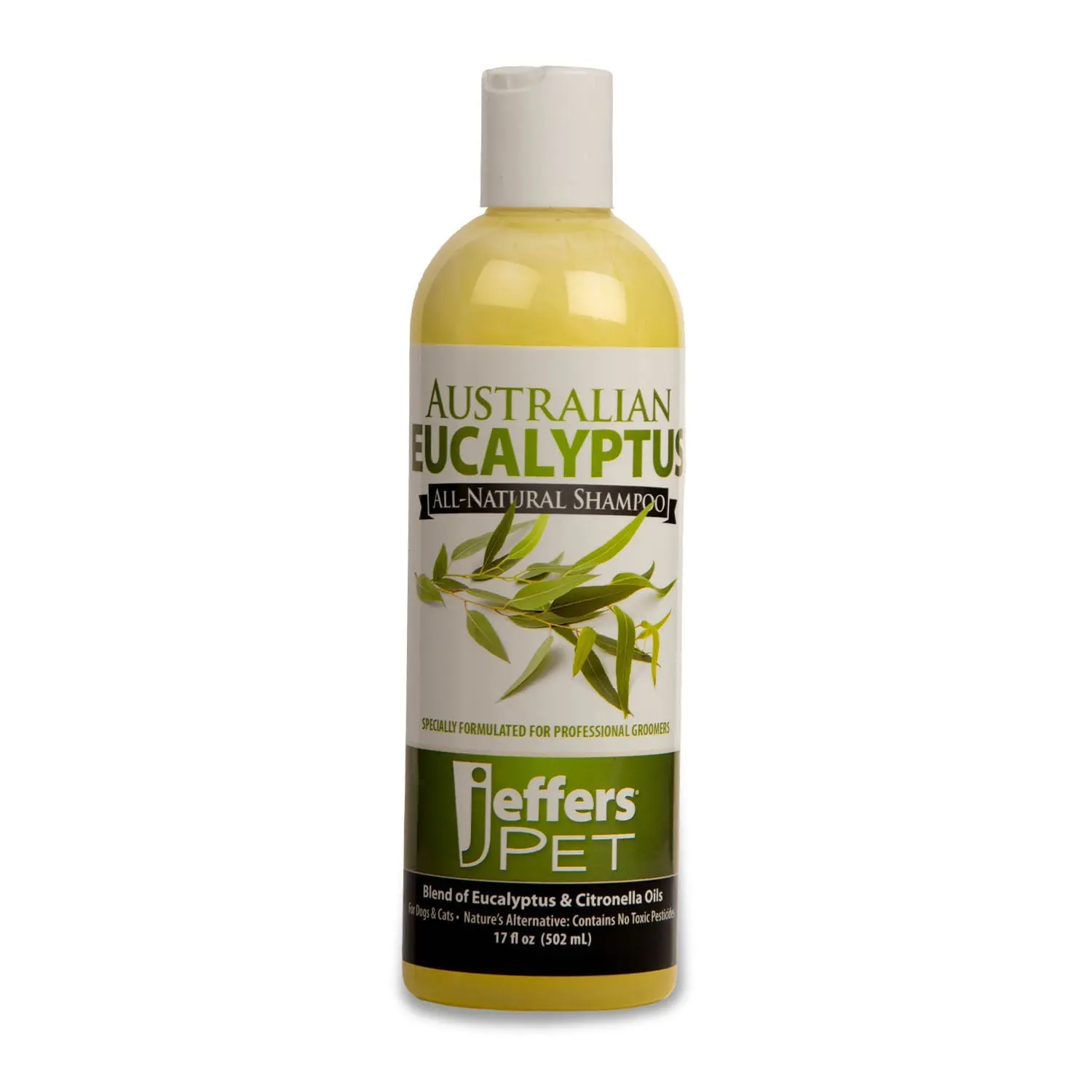 Jeffers Australian Eucalyptus All-Natural Dog Shampoo - Aids in Repelling Fleas, Ticks, Flies & Mosquitos