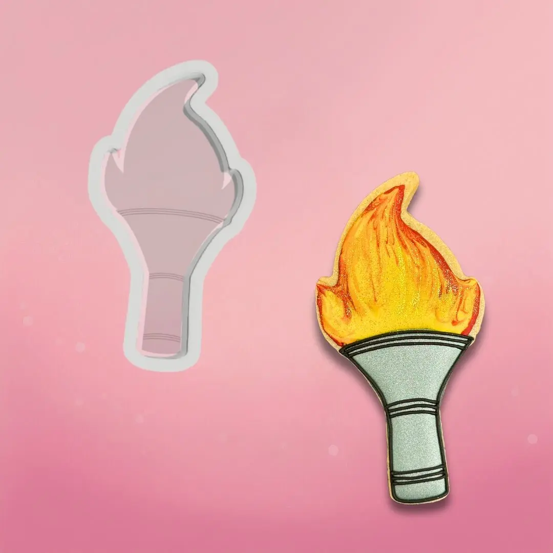 Torch Cookie Cutter