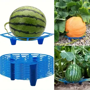 1pc Watermelon Bracket, Blue Plastic Strawberry Bracket, Pumpkin Bracket Set, Protect Pumpkin, Watermelon, Melon and More From Ground Corrosion