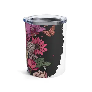 10oz Tumbler, Sisters of the 2nd Wave 'Elegant', Vibrant Artwork, Gift for Her, Travel Mug, Colorful Drinkware, Eco-Friendly Party Favor