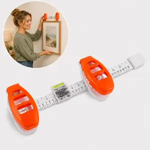 Professional Picture Hanging Organiser Tool with Level, Ruler, Easy & Precise Placement, Multifunctional Frame Alignment Kit for 4th of July Home Wall Decor