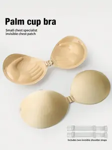 Invisible Push-Up Bra for Small Chest, Backless Strapless Dress Lingerie, Reusable Breast Augmentation Bra, Perfect for Formal Occasions