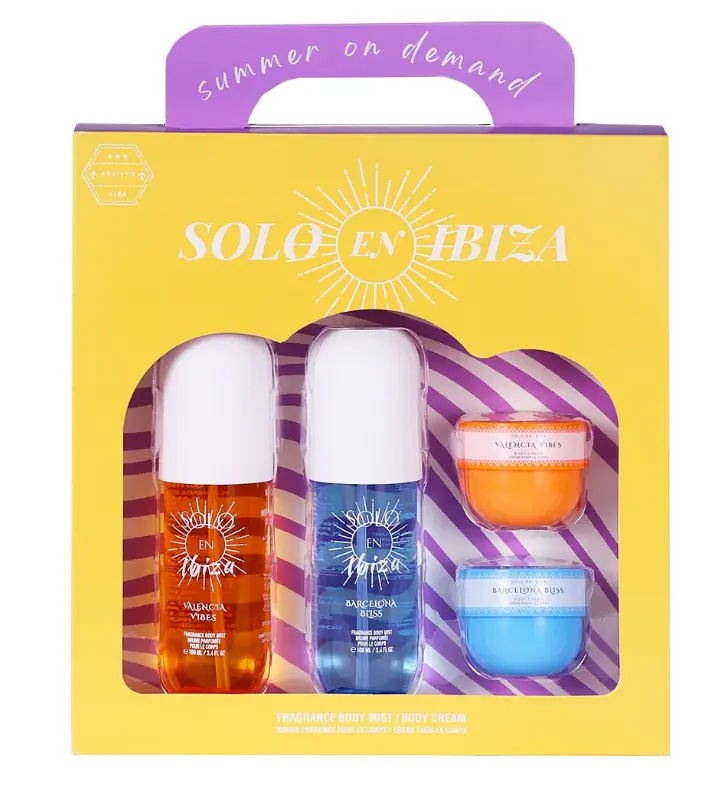 Solo en Ibiza Summer on Demand Body Care Gift Set