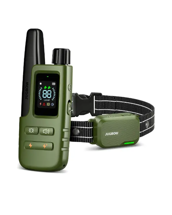 JUGBOW Dog Training Collar 4200FT Dog Training Behavior Aid, Remote IPX7 Waterproof with 4 Training Modes, Rechargeable E-Collar for All Breeds DT61