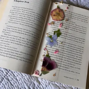 Handmade Wild Flower Pressed Bookmark