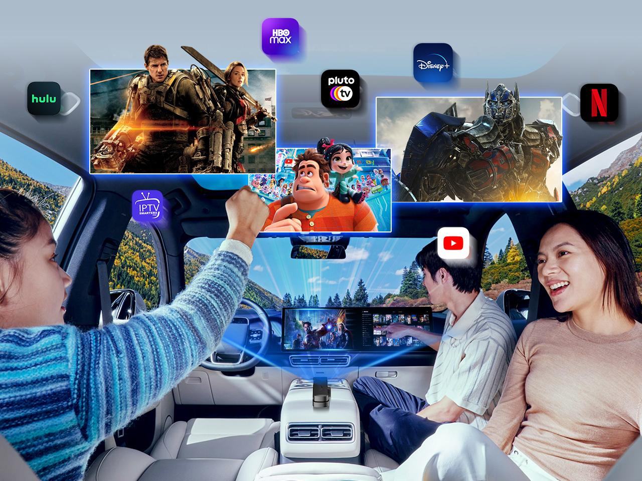 CarlinKit CarPlay Converter HDMI Multimedia TV Adapter fit for Amazon Fire TV Stick, Compatible with any car model with factory wired CarPlay, 1080P@60fps, Digital Products Entertainment Electronics Accessories Streaming