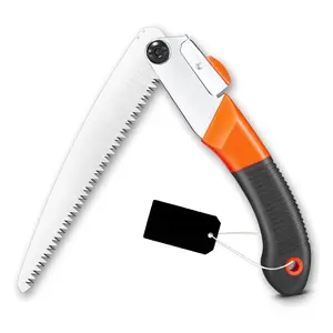 Folding Saw - 8 Inch Blade for Wood & Dry Wood Pruning, Compact Design, SK-5 Steel