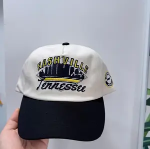 Vintage Nash Ville Embroidered Trucker Hat Unisex