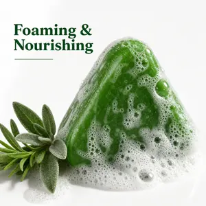 Oil control, Anti shedding, Soothing shampoo soap,Containing extracts of Usman grass, Polygonum multiflorum, Ginseng, etc.,Effectively targeting people with dry hair and sparse hair
