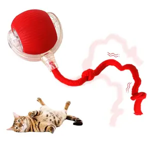 Automatic Moving Cat Balls with Gravity Sensor & Chirping Sound - 2025 New Interactive Cat Toy for Bored Indoor Cats