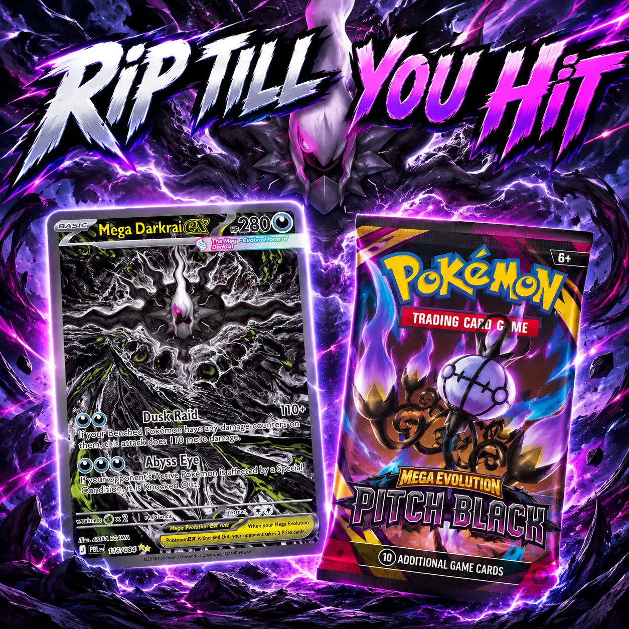 Pitch Black Rip Till You Hit