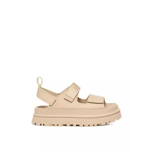 UGG GoldenGlow Women’s Platform Sandals Sea Salt 1152685-SSAL Women Girl Walking Shoes Footwear Summer Platform Casual