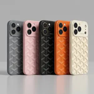 Y-Letter Monogram Pattern Phone Case Made From Scratch-Resistant Scratches & Damage Combining Premium Durability With A Stylish Functional Design Pocket-Friendly ProfileFor iPhone 17 Pro Max 16 15 14 13 12 Pro Max