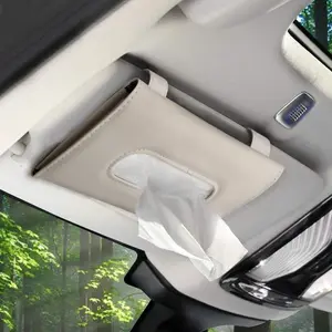 Tissues Holder for , Visor Tissue Holder,  Tissue Box,  Disposable  Holder, Mask Dispenser for  (Beige)