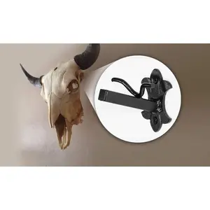 Buffalo Bracket| Heavy-Duty Buffalo, Elk, Moose, Cattle Skull Mounting Bracket| Large Game| USA Made