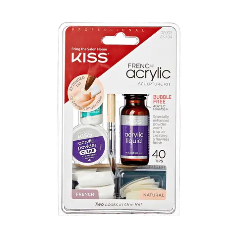 KISS French Acrylic Sculpture Kit – French & Natural