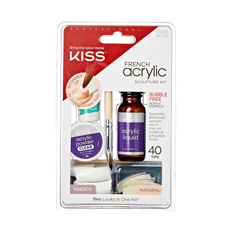 KISS French Acrylic Sculpture Kit – French & Natural