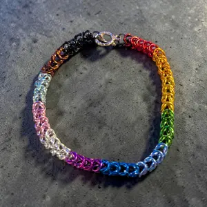 Arasaman | Progressive LGBTQIA+ colors | Box Weave Chainmail