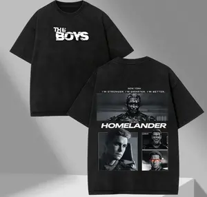 Wash Tee The Boy Season 5, Homelander Vintage Shirt, Retro Vintage Edition Comic Wash Tee, The Boys Homelander Sweatshirt