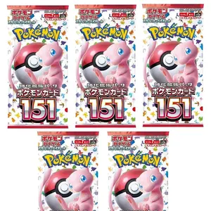 5 Pokémon 151 Japanese booster Packs