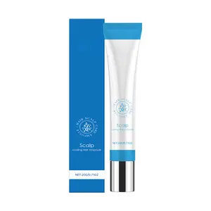 Hair Care Serum Roller with Glycerin & Ginger Root Extract, Refreshing Scalp Massage Essence for Soft, Smooth & Healthy-Looking Hair