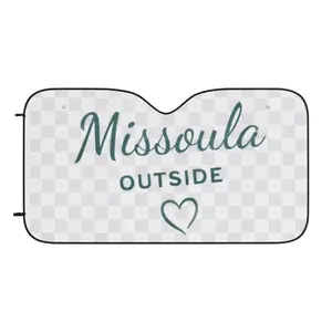 Missoula Outside Car Sun Shade – Heart Design Windshield Protector