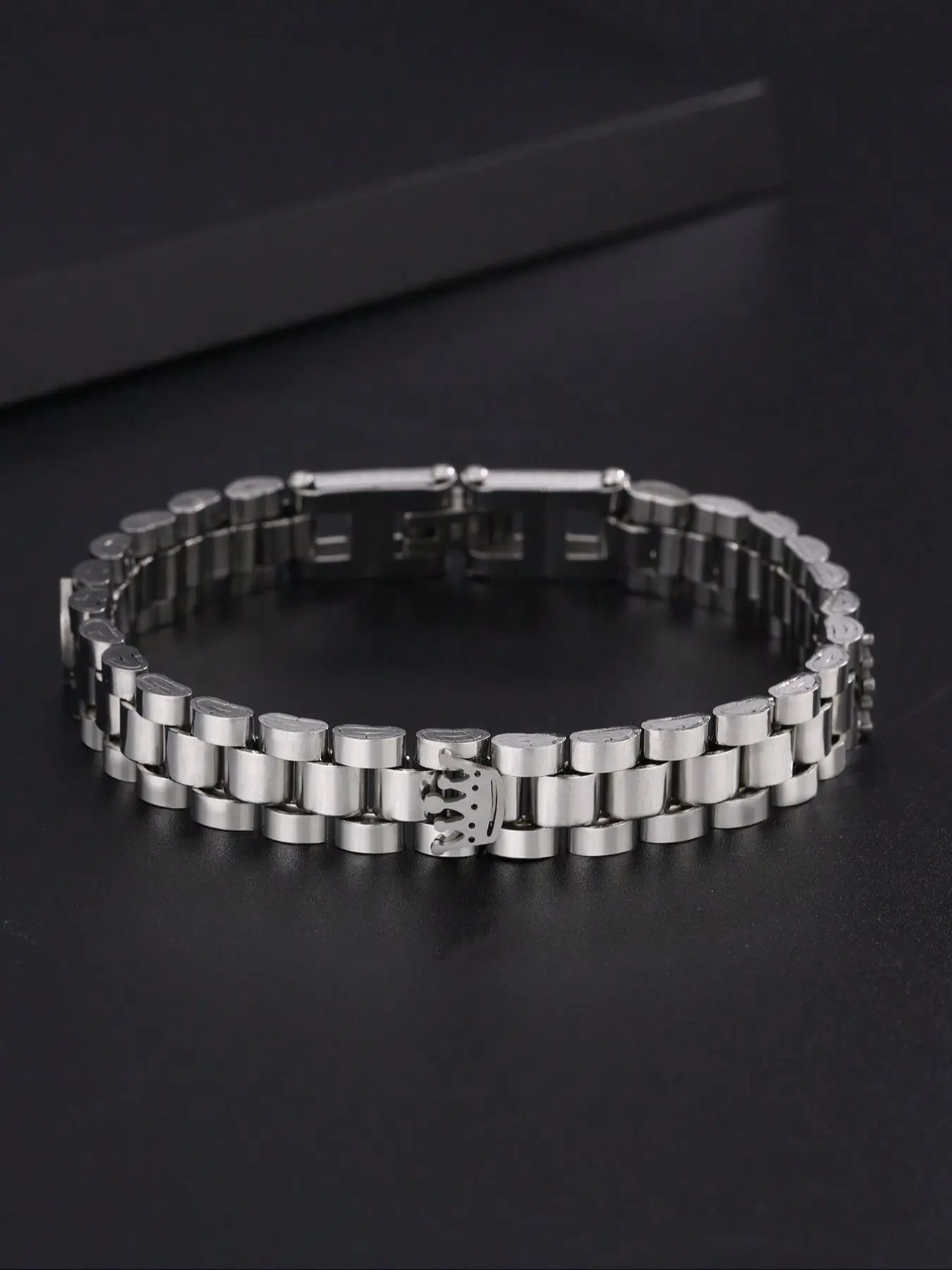 Men's Women's Stainless Steel Wrist Bracelet, Casual Fashion Jewelry for Daily Wear, Stylish Design for Men & Women Accessories, Hand Chain
