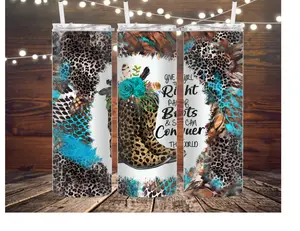 Give A Girl The Right Pair Of Boots Tumbler