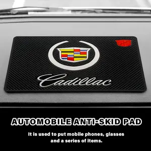 Cadillac Car Anti-Slip Mat, Phone Holder Pad, Dashboard Non-Slip Mat, Multi-Functional Car Interior Decoration Accessory, Car Interior Accessories