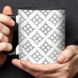 Funny Hidden Finger Accent Mug – 11 15oz Ceramic Coffee Mug for Coworkers, Colleagues, Work Friends, Workmates