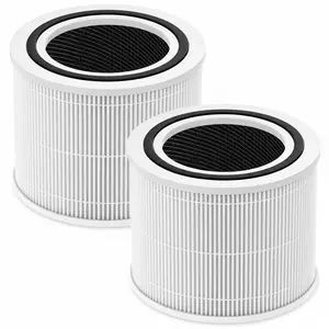Core 300 Replacement Filter for LEVOIT Core 300 Core300-P Core 300S Core 300-P Vortexair Air Purifier, Core 300-RF, 3-In-1  Activated Carbon, 2 Pack, White, Core 300-P isinlive