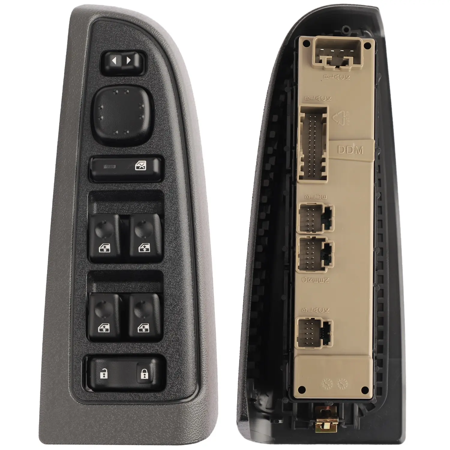 CarTok DIY Repair Master Window Control Switch Front Left Driver Door Panel Assembly W/ Tool For 2003-2007 Chevy Silverado Tahoe GMC Sierra Escalade OE 15883323