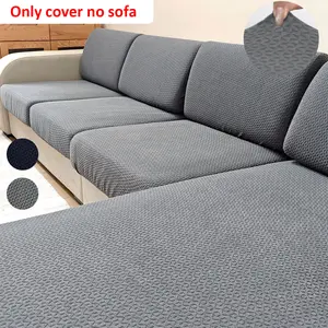 Triangle Jacquard Sofa Cushion Cover, Knitted Jacquard Fabric, Elastic Stretchable, Suitable for Living Room Bedroom, Home Decor