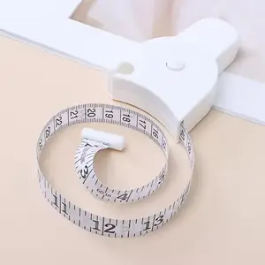 150cm Body Measuring Tape, Sewing Tailor Tape, Push Button Retractable Measuring Tape for Body Measurement