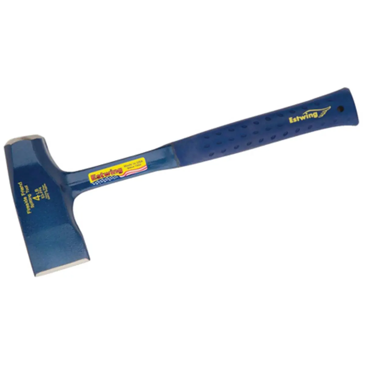 Estwing 381420 Fireside-Friend Forged Steel Wood Splitter - 14" / 356 mm, 1 piece Construction, 1-piece Grip, Leverage & Power, No-Fuss Easy Hand Tool for Wood Splitting