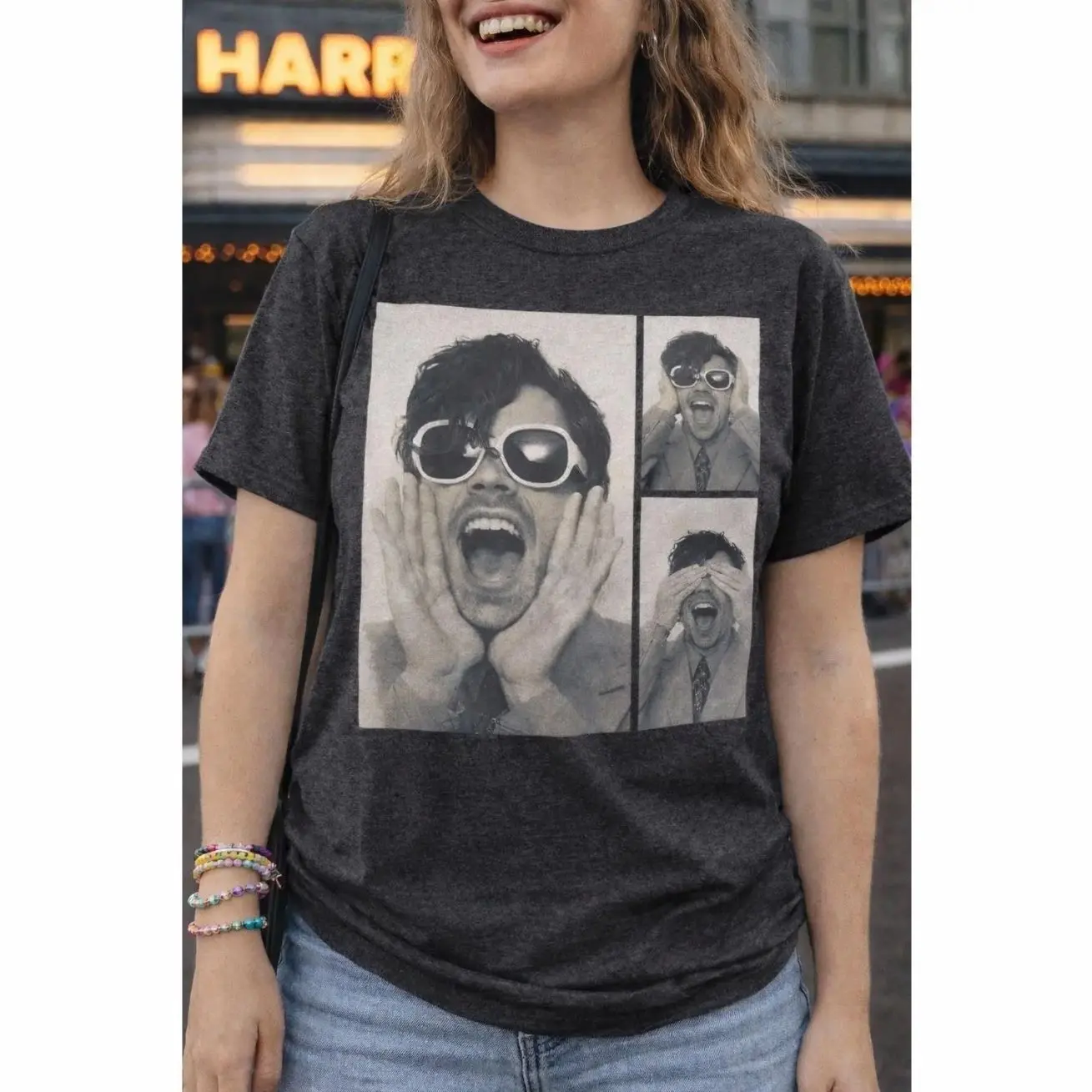 [Sale Up To 50%] Harry Styles Shirt – Harry Styles Concert Tee, Kiss All The Time, Disco Occasionally Graphic Fan Shirt HJD