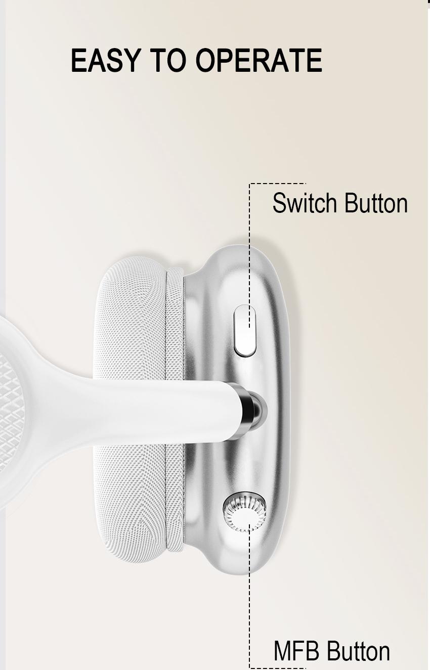 Wireless Bluetooth Over-Ear Headphones (with RGB Lighting & SD Card Support) — Deep Bass Hi-Fi Stereo, Comfortable Fit, The Perfect Gift for Your Boyfriend