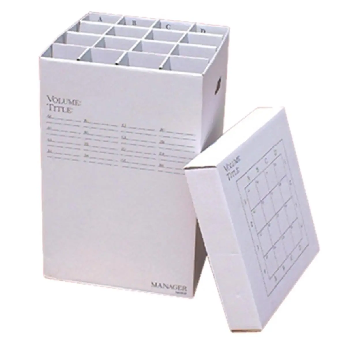 Rolled Document Box - Advanced Organizing Systems, 16 W x 16 D x 25 H in, Document Storage Solution for Office Filing