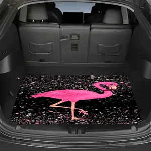 ‌All Weather Car Trunk Mat 75x100cm Multicolor Floral Waterproof Cargo Liner Durable Rear Trunk Mat Easy Clean Vehicle Interior Accessories Universal Fit Most Car Models SUV Truck Van‌