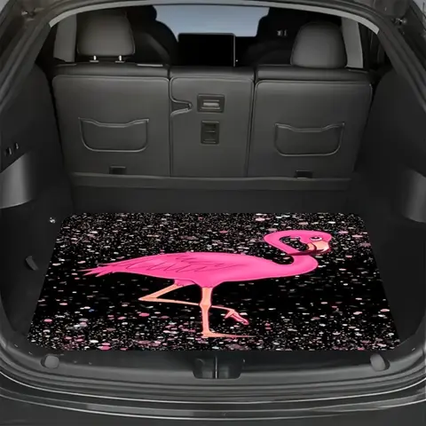 All Weather 39.37in*29.53in Multicolor Floral Waterproof Cargo Liner - Durable, Easy Clean Boot Mat, Universal Fit for Most Cars, Trucks, Vans, Car Interior Accessory