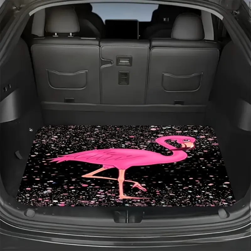 All Weather 39.37in*29.53in Multicolor Floral Waterproof Cargo Liner - Durable, Easy Clean Boot Mat, Universal Fit for Most Cars, Trucks, Vans, Car Interior Accessory