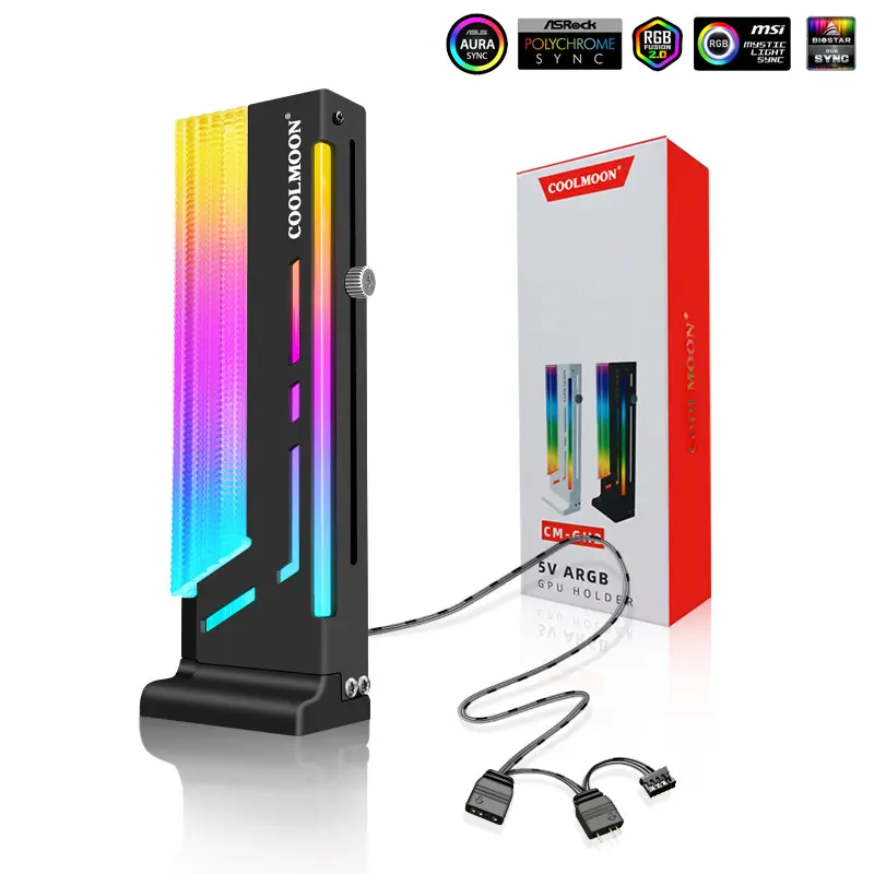 GH2 Vertical Graphics Card Stand (Black)