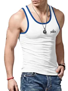 Men's Letter Print Vest Tank Top, Casual Breathable Comfortable Sports Tank Top for Basketball Outdoor Sports, Fashion Men's Sleeveless Athleisure Clothing for All Seasons Sportswear, Athletic Apparel