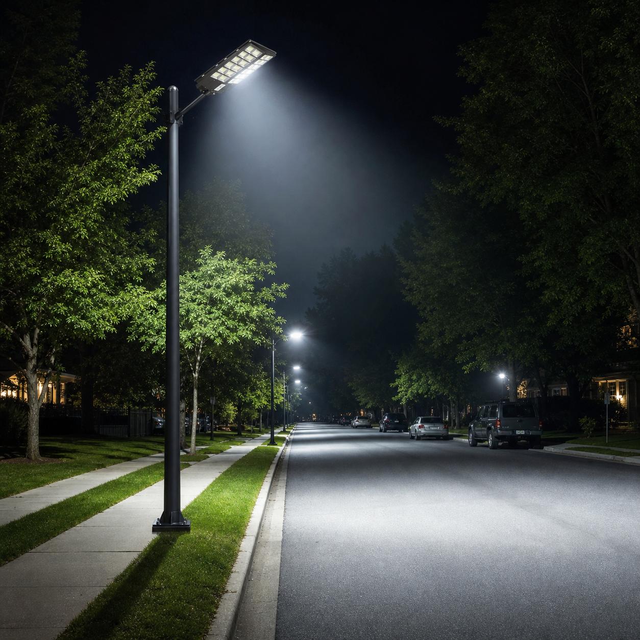 Outdoor Solar LED Street Light with Motion Sensor, IP65 Waterproof Dusk to Dawn Security Light, Remote Control for Garden, Garage, Farm, Patio, Parking Area Outdoor Solar LED Street Light with Motion Sensor, IP65 Waterproof Dusk to Dawn Security Light, Remote Control for Garden, Garage, Farm, Patio, Parking Area