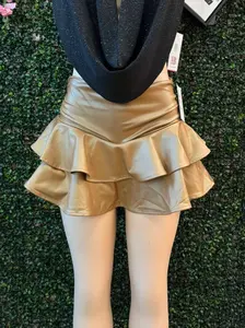 The 2-Tier Basque Mini skirt
