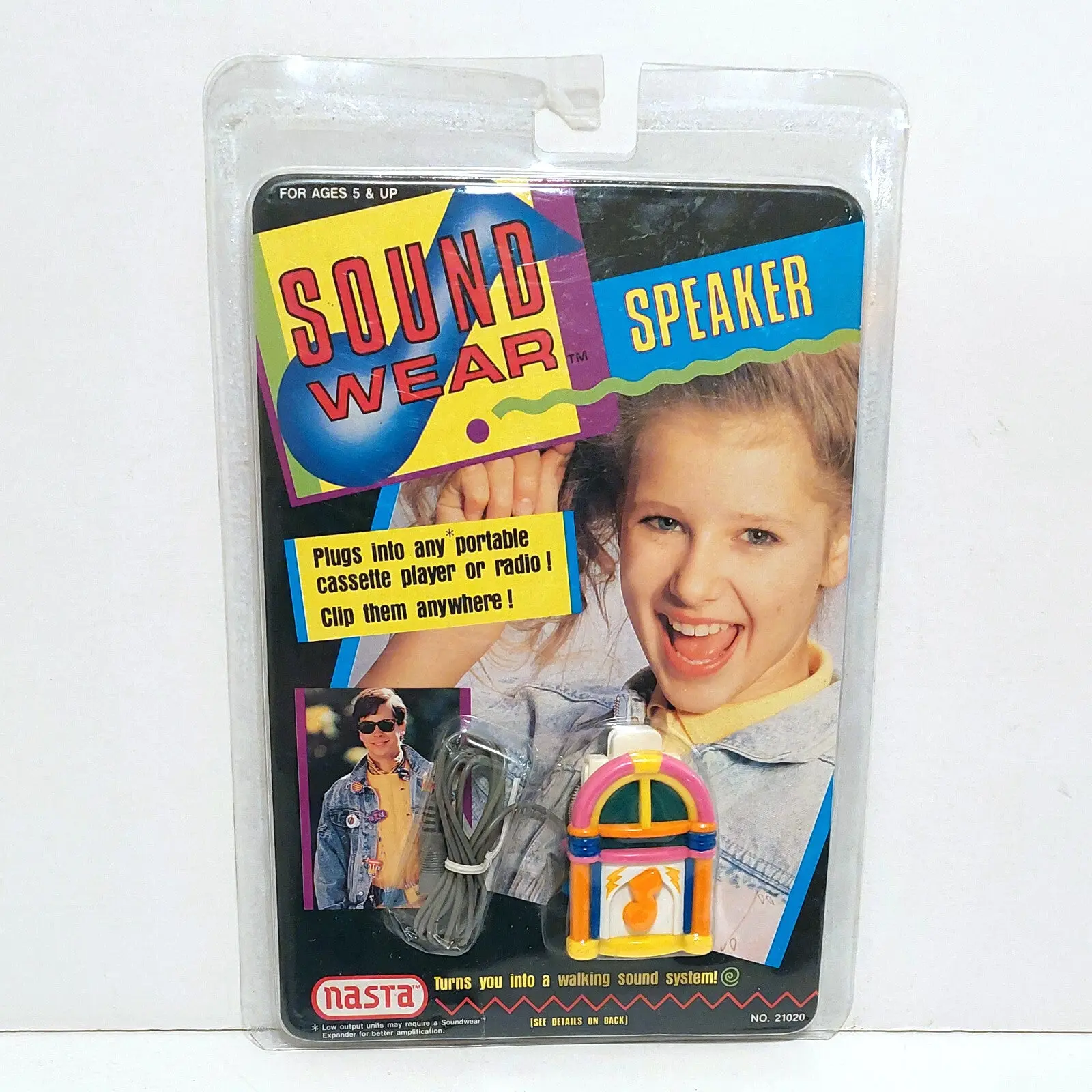 1989 Nasta Vintage Jukebox Speaker Toy - Rare and Factory Sealed