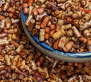 Wood Beads Wholesale Clearance, Assorted Wooden Beads for Crafts, Bracelets, Craft DIY Jewelry Supplies, Gift for Beaders, 1 Lb