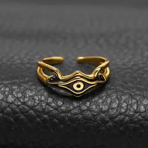 Dark game Millennium Eye ring commemorative opening ring, gifts daily commute party celebration festival party wear