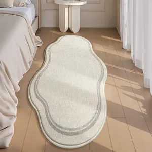 European Vintage Door Mat, Non-Slip Soft Thickened Washable Home Decorative Rug, Ideal for Bedroom Hall Office, Fall & Winter Home Décor